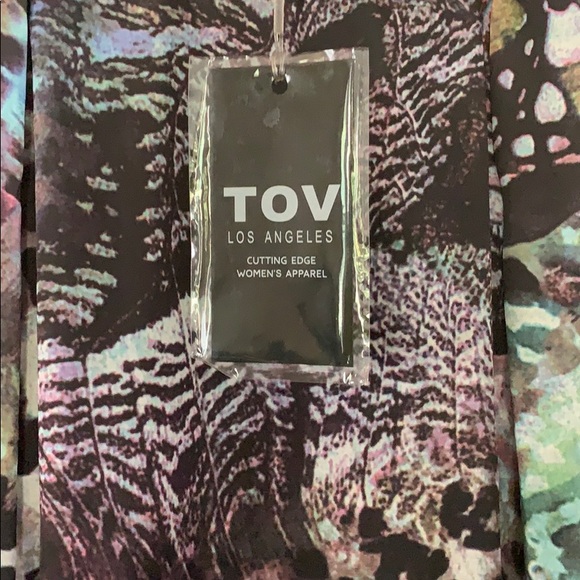 NWT: TOV jungle print maxi skirt - Picture 6 of 7